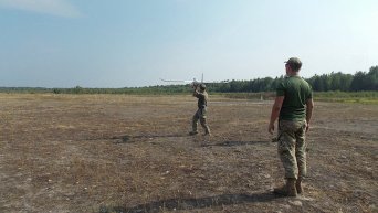 Совместные учения группы беспилотной авиации АРМИЯ SOS и зенитного дивизиона Национальной гвардии Украины