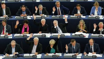Члены Европейского парламента. Архивное фото