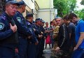 Беспорядки под Приморским судом Одессы