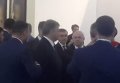 Петр Порошенко в кулуарах форума YES