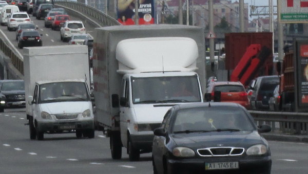 Дорожное движение в Киеве