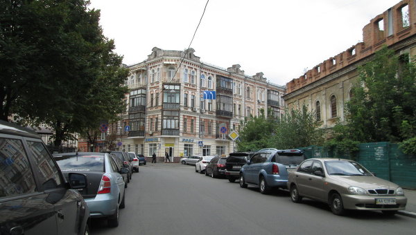 Одни из улиц Киева