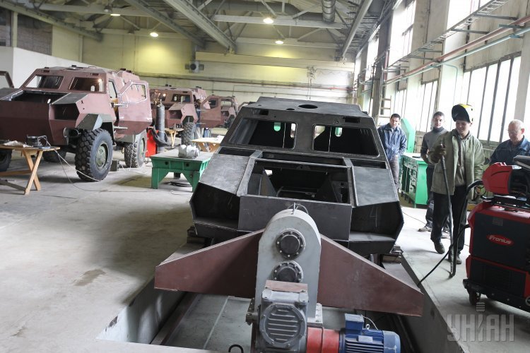 Новый цех по производству Дозоров на Львовском бронетанковом заводе