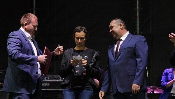 Чичерина получила орден за заслуги перед ЛНР