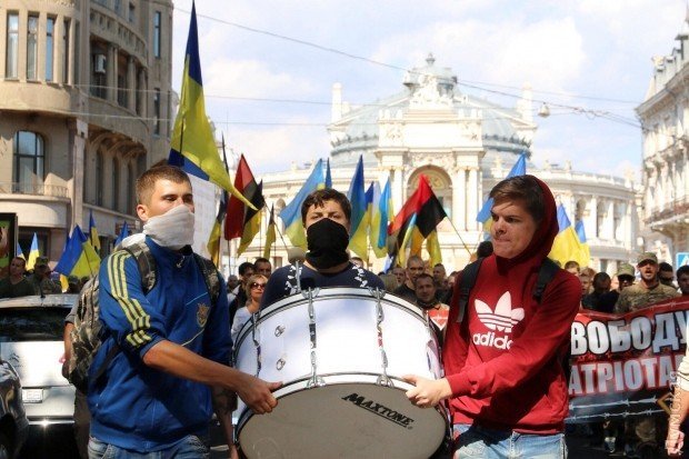 В Одессе прошел марш Свободу политзаключенным