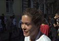 Гайдар возглавила женский забег по центру Одессы. Видео