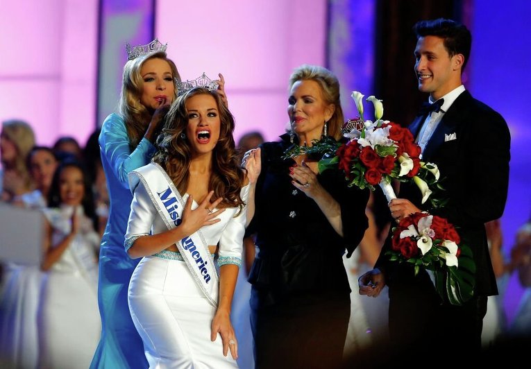 Конкурс красоты Мисс Америка в городе Атлантик-сити американского штата Нью-Джерси