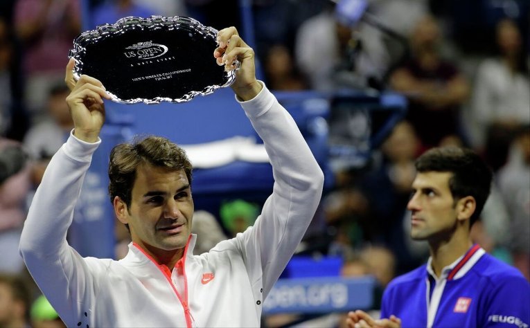 Роджер Федерер после проигрыша Новаку Джоковичу в финале Открытого чемпионата США