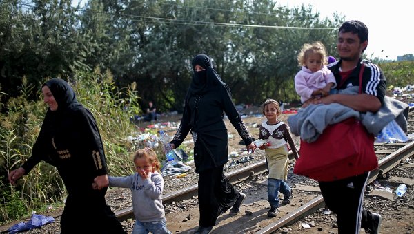 Нашествие мигрантов в Европе