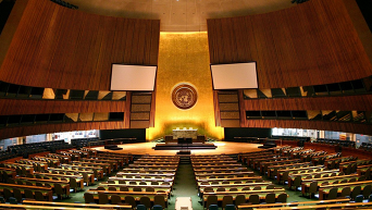 Зал Генеральной Ассамблеи ООН. Архивное фото