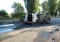 Авария в Днепропетровской области, в которой погибли два бойца Правого сектора и двое военнослужащих ВСУ