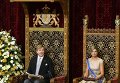 Нидерландов Король Виллем-Александр с супругой официально открывает новый парламентский год.