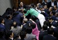 Конфликт в верхней палате парламента Японии