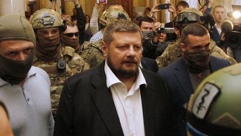 Игорь Мосийчук при задержании в Раде