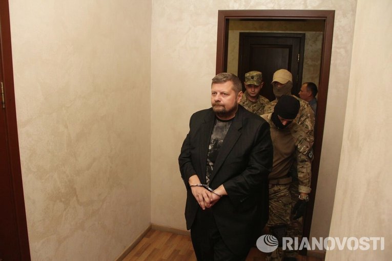 Игорь Мосийчук перед судебным заседанием в Печерском райсуде Киева