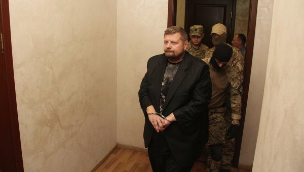 Игорь Мосийчук перед судебным заседанием в Печерском райсуде Киева