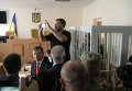 Олег Ляшко и Андрей Лозовой на заседании суда по делу Игоря Мосийчука