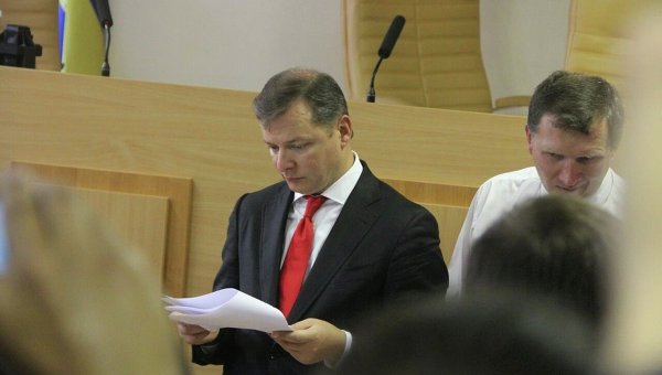 Олег Ляшко на заседании суда по делу Игоря Мосийчука