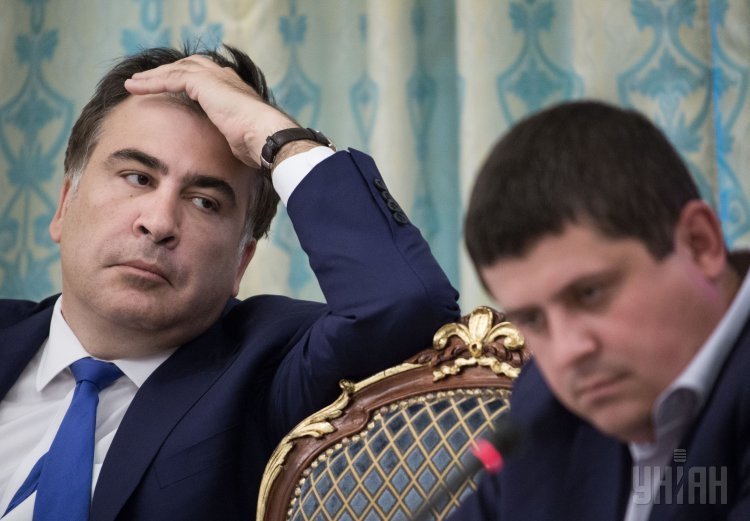 Глава Одесской ОГА Михаил Саакашвили