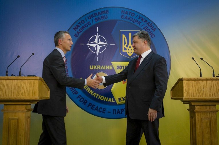 Визит генсека НАТО Йенса Столтенберга в Украину