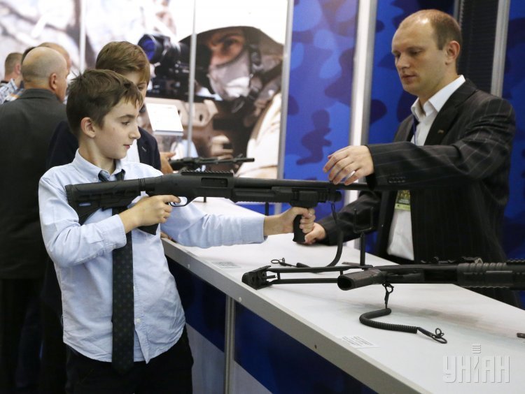 Открытие XII Международной выставки Оружие и безопасность-2015