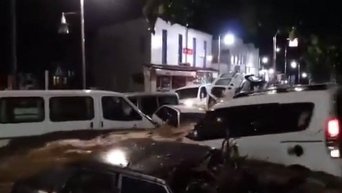 Наводнение в турецком Бодруме