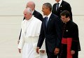 Папа Римский Франциск прибыл в США