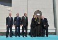 Президент РФ В.Путин принимает участие в церемонии открытия реконструированной Московской соборной мечети
