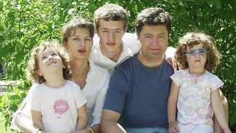 Петр Порошенко в кругу семьи