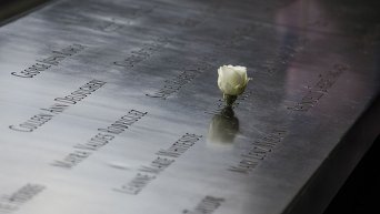 Мемориал памяти жертв трагедии 9/11 в Нью-Йорке