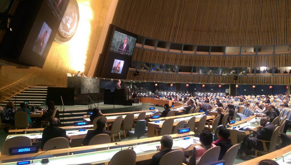 Петр Порошенко на Генассамблее ООН