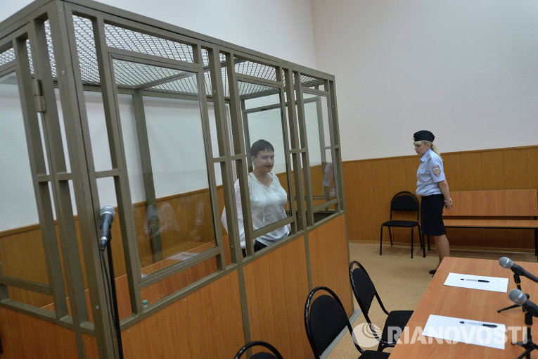 Очередное заседание суда по делу Надежды Савченко