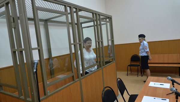 Очередное заседание суда по делу Надежды Савченко. Архивное фото