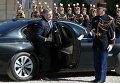 Президент Украины Петр Порошенко прибыл на встречу нормандской четверки в Париже