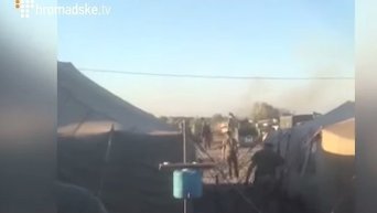 Взрыв танка на полигоне. Видео