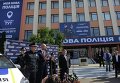 Яценюк на открытии набора в патрульную полицию в Черновцах