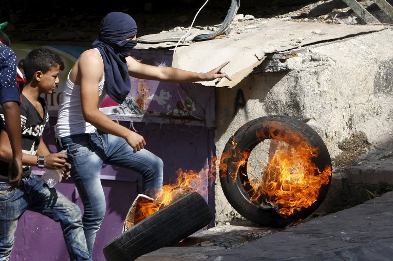 Столкновения между израильскими силами безопасности и палестинцами