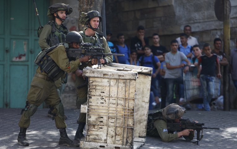 Столкновения между израильскими силами безопасности и палестинцами