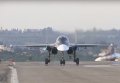 Дневные полеты боевой авиации РФ в Сирии на аэродроме Хмеймим. Видео