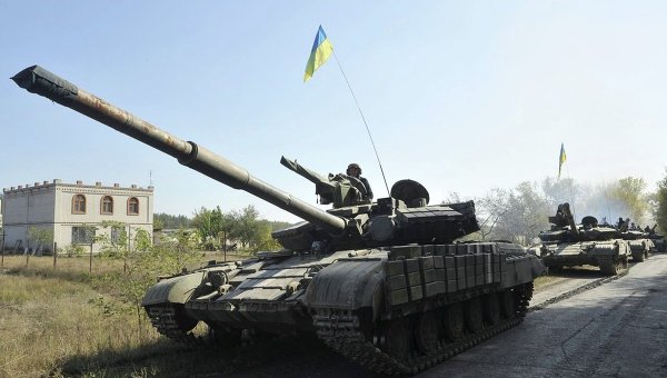 Отвод вооружений ВСУ калибром менее 100 мм в Луганской области (село Нижнее)