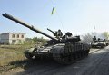 Отвод вооружений ВСУ калибром менее 100 мм в Луганской области (село Нижнее)