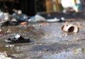 Последствия взрыва в одной из мечетей столице Йемена Сане