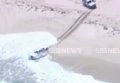 В Австралии в ходе погоне водитель попытался скрыться от полиции в океане
