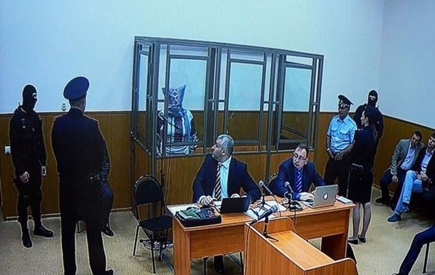 Надежда Савченко в суде Донецка Ростовской области