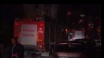 Пожар в посольстве Украины в Анкаре. Видео