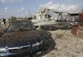 Последствия обстрелов в Сирии