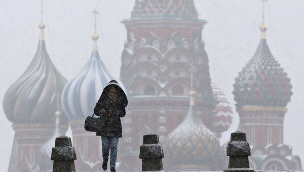 Погода в Москве. Архивное фото