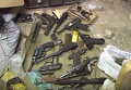 Ликвидация подпольного цеха по изготовлению оружия в Одессе. Видео