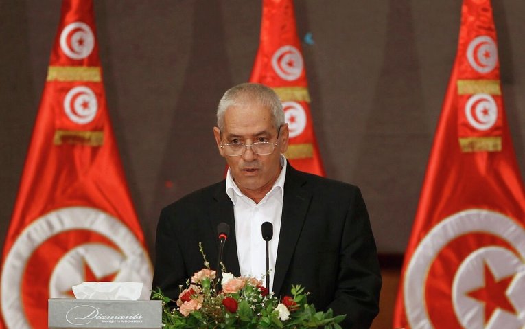 Генеральный секретарь Квартета национального диалога в Тунисе Хусин Аббаси