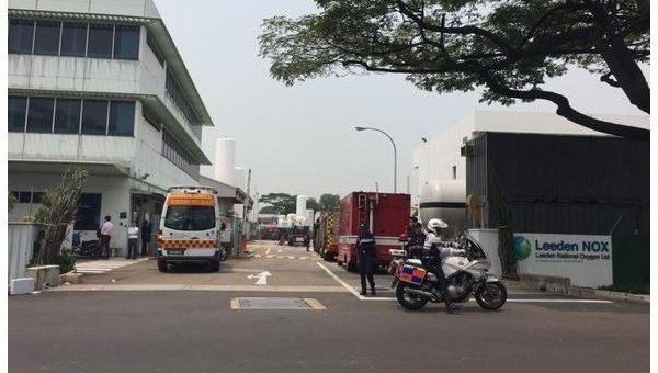 В Сингапуре произошел взрыв